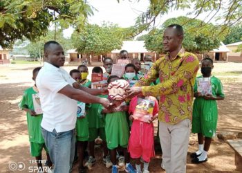 Assembly Member hands over learning materials and sports equipment to schools in his electoral area
