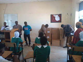 MP FOR DAMONGO DONATES COMPUTERS TO DAMONGO NURSING TRAINING COLLEGE
