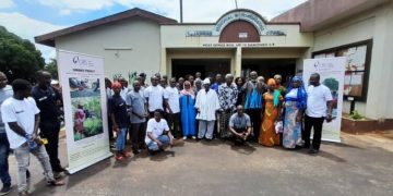 West Gonja Municipal Environmental working committee Launched at Damongo.