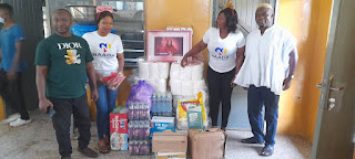 Naada Jinapor Foundation donates items to St. Anne’s catholic hospital paediatric ward to mark founders birthday.