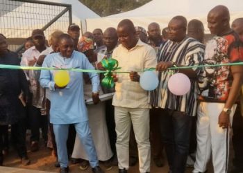 Abu Jinapor commissions 2nd Astro turf in the Damongo Constituency.