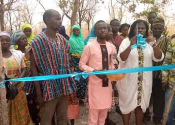 Canteen Assemblyman secures high yielding borehole from prophetess for his people at Frafra number four