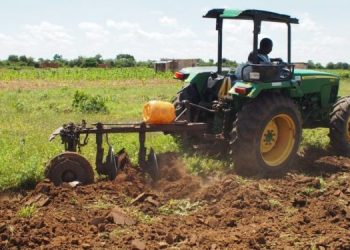 MP for Damongo deploys five tractors to commence ploughing for farmers in the Damongo constituency.