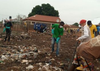 Hon. AB Fun Club leads clean up campaign in Canteen Electoral Area