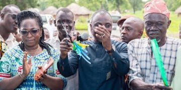 MCE FOR WEST GONJA MUNICIPALITY, HON. MUSAH KUSUBARI COMMISSIONS NEWLY CONSTRUCTED CHPS COMPOUND AT KEDEDELEMPA.