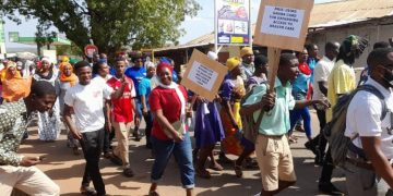 Damongo: NHIA sensitizes public on My NHIS mobile App, enrolled indigents and the aged.