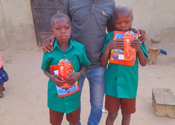 Assemblyman Elect enrolls three vulnerable Children into school, supports them with Uniforms and learning materials.