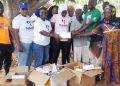 Naada Jinapor Foundation Donates Essential Drugs to Health Facilities in Damongo.