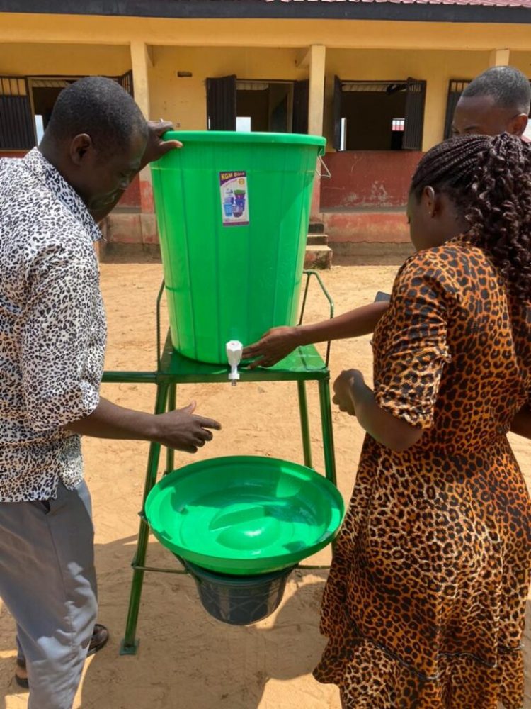 DACADO Sensitizes Students on Improved WASH Practices, Donates Equipment to Schools